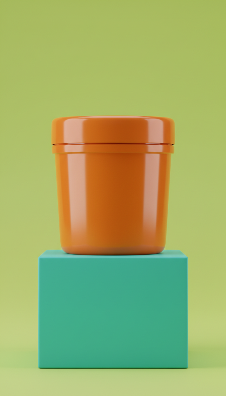 Juicy Orange Resealable Tub