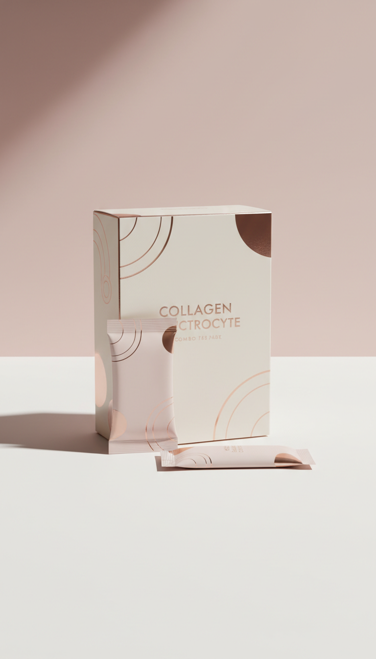 Collagen and electrolyte combo pack for women