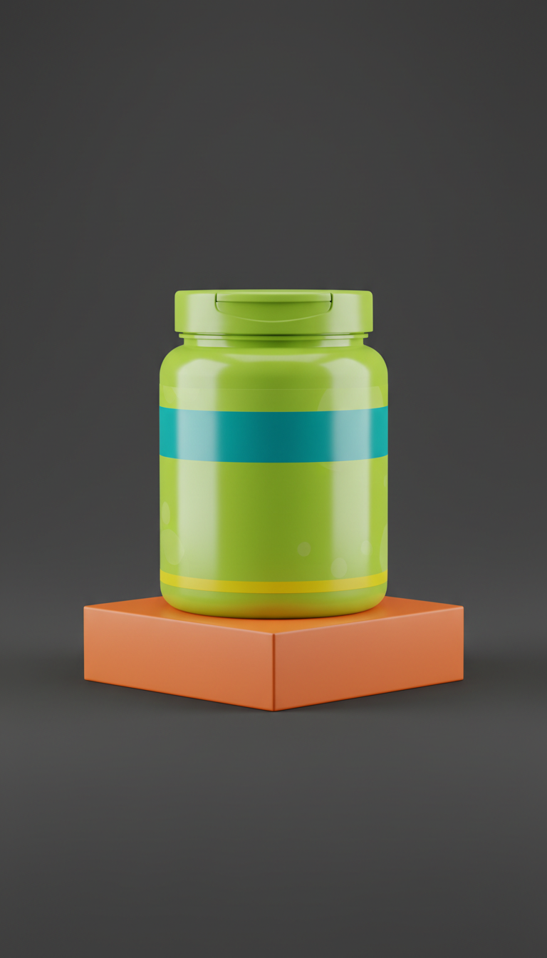 Punchy Lime Resealable Tub